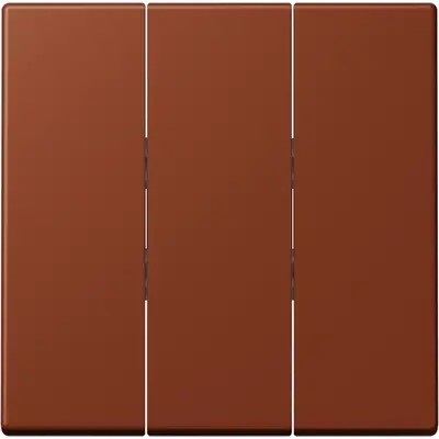 JUNG schakelwip 3-voudig tbv 3-voudige schakelaar 5306EU Les Couleurs terre sienne brulee 59 247 (LC 993 BF 247)