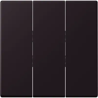 JUNG schakelwip 3-voudig tbv 3-voudige schakelaar 5306EU Les Couleurs noir d'ivoire 248 (LC 993 BF 248)