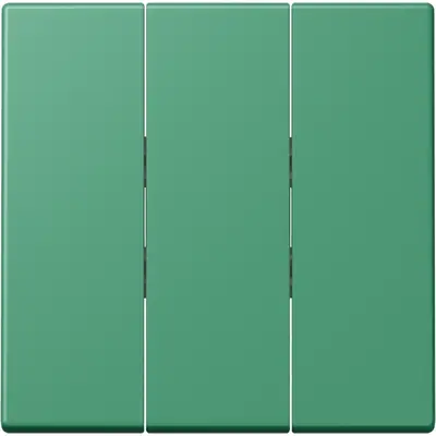 JUNG schakelwip 3-voudig tbv 3-voudige schakelaar 5306EU Les Couleurs vert 59 250 (LC 993 BF 250)