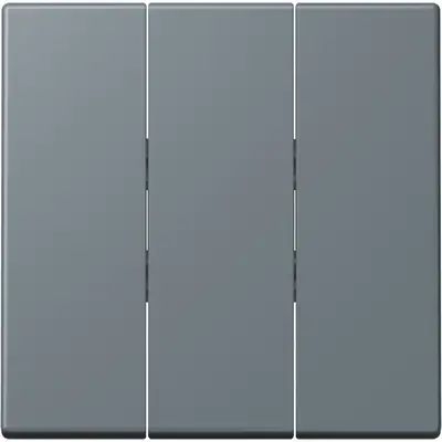 JUNG schakelwip 3-voudig tbv 3-voudige schakelaar 5306EU Les Couleurs gris 59 251 (LC 993 BF 251)