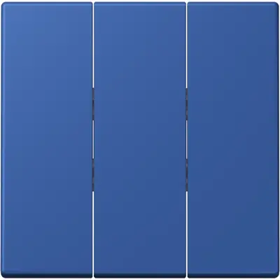 JUNG schakelwip 3-voudig tbv 3-voudige schakelaar 5306EU Les Couleurs bleu outremer 59 253 (LC 993 BF 253)