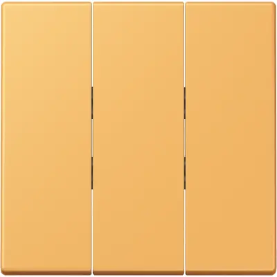 JUNG schakelwip 3-voudig tbv 3-voudige schakelaar 5306EU Les Couleurs ocre jaune clair 254 (LC 993 BF 254)