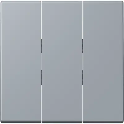 JUNG schakelwip 3-voudig tbv 3-voudige schakelaar 5306EU Les Couleurs gris clair 59 257 (LC 993 BF 257)