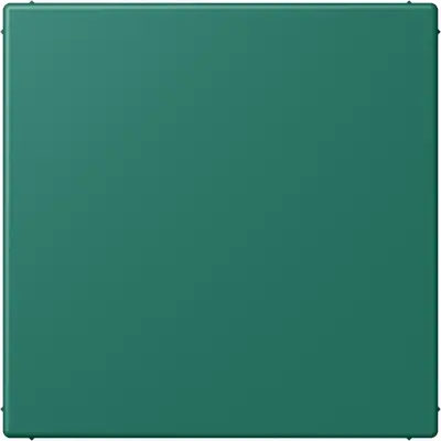 JUNG centraalplaat blinddeksel incl. draagframe Les Couleurs vert anglais 216 (LC 994 B 216)