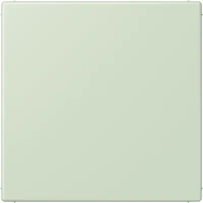 JUNG centraalplaat blinddeksel incl. draagframe Les Couleurs vert anglais pale 218 (LC 994 B 218)