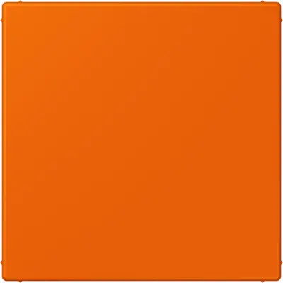 JUNG centraalplaat blinddeksel incl. draagframe Les Couleurs orange 224 (LC 994 B 224)