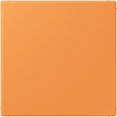 JUNG centraalplaat blinddeksel incl. draagframe Les Couleurs orange clair 225 (LC 994 B 225)