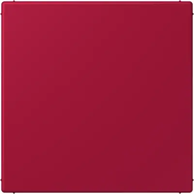 JUNG centraalplaat blinddeksel incl. draagframe Les Couleurs rouge carmin 229 (LC 994 B 229)