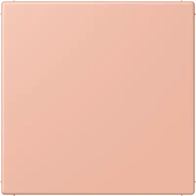 JUNG centraalplaat blinddeksel incl. draagframe Les Couleurs rose clair 231 (LC 994 B 231)