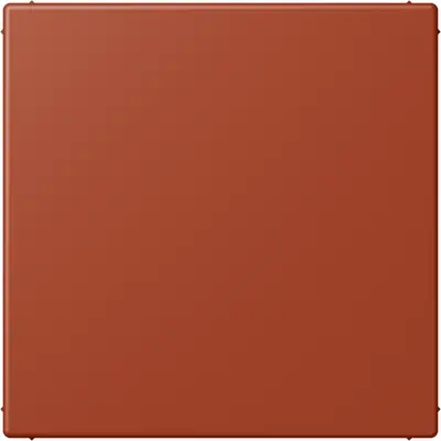 JUNG centraalplaat blinddeksel incl. draagframe Les Couleurs l'ocre rouge 232 (LC 994 B 232)