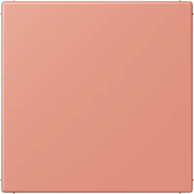 JUNG centraalplaat blinddeksel incl. draagframe Les Couleurs l'ocre rouge moyen 233 (LC 994 B 233)