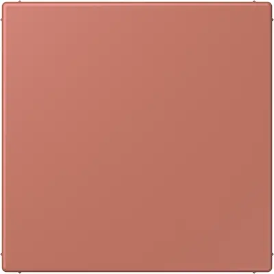 JUNG centraalplaat blinddeksel incl. draagframe Les Couleurs terre sienne brique 236 (LC 994 B 236)