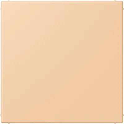 JUNG centraalplaat blinddeksel incl. draagframe Les Couleurs terre sienne claire 31 237 (LC 994 B 237)
