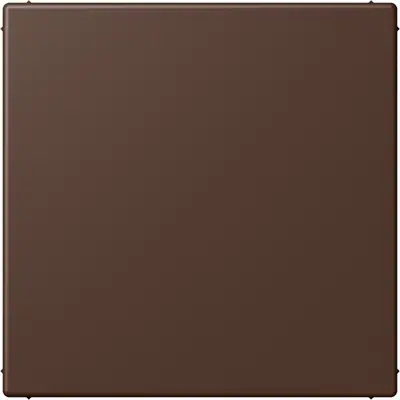 JUNG centraalplaat blinddeksel incl. draagframe Les Couleurs terre d'ombre brulee 31 239 (LC 994 B 239)