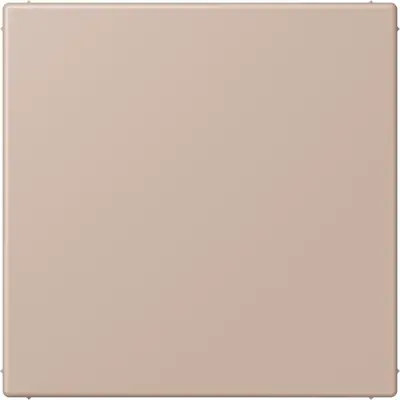 JUNG centraalplaat blinddeksel incl. draagframe Les Couleurs ombre brulee claire 240 (LC 994 B 240)