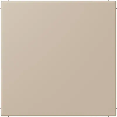 JUNG centraalplaat blinddeksel incl. draagframe Les Couleurs ombre naturelle claire 243 (LC 994 B 243)