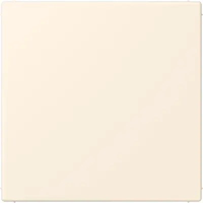 JUNG centraalplaat blinddeksel incl. draagframe Les Couleurs blanc ivoire 245 (LC 994 B 245)
