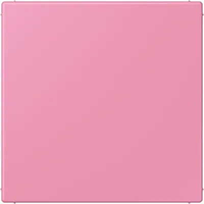 JUNG centraalplaat blinddeksel incl. draagframe Les Couleurs rose vif 246 (LC 994 B 246)