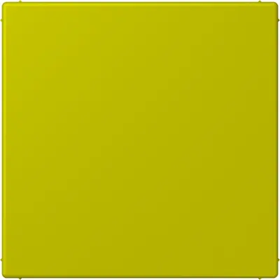 JUNG centraalplaat blinddeksel incl. draagframe Les Couleurs vert olive vif 249 (LC 994 B 249)