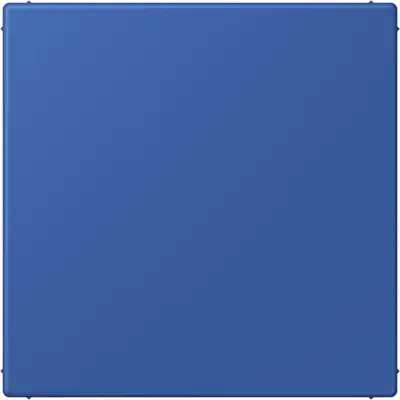 JUNG centraalplaat blinddeksel incl. draagframe Les Couleurs bleu outremer 59 253 (LC 994 B 253)