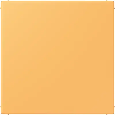 JUNG centraalplaat blinddeksel incl. draagframe Les Couleurs ocre jaune clair 254 (LC 994 B 254)