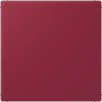 JUNG centraalplaat blinddeksel incl. draagframe Les Couleurs le rubis 255 (LC 994 B 255)