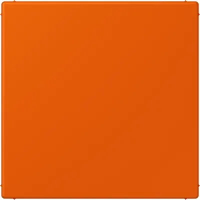 JUNG centraalplaat blinddeksel incl. draagframe Les Couleurs orange vif 260 (LC 994 B 260)