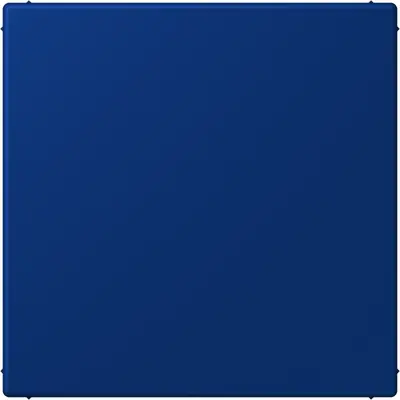 JUNG centraalplaat blinddeksel incl. draagframe Les Couleurs bleu outremer fonce 261 (LC 994 B 261)