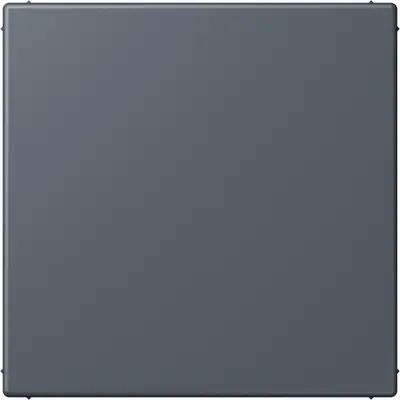 JUNG centraalplaat blinddeksel incl. draagframe Les Couleurs gris fonce 59 262 (LC 994 B 262)