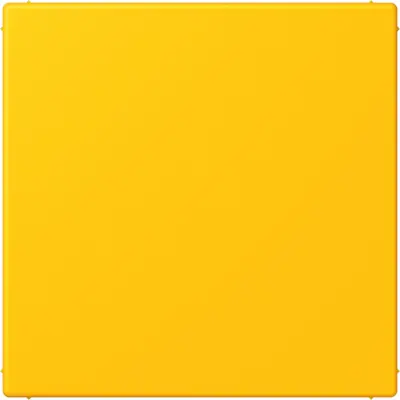 JUNG centraalplaat blinddeksel incl. draagframe Les Couleurs le jaune vif 263 (LC 994 B 263)