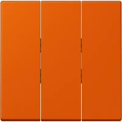 JUNG schakelwip 3-voudig tbv 3-voudige schakelaar 5306EU Les Couleurs orange vif 260 (LC 993 BF 260)