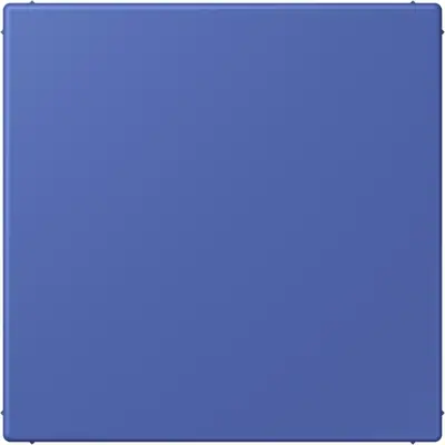 JUNG centraalplaat blinddeksel incl. draagframe Les Couleurs bleu outremer 31 206 (LC 994 B 206)