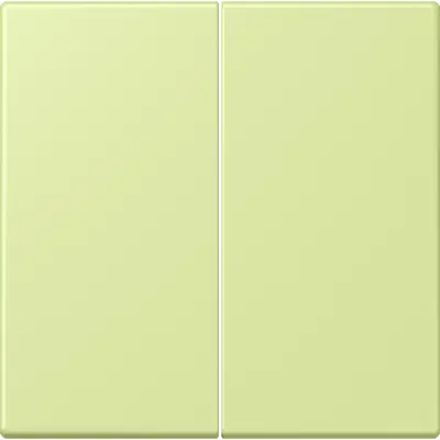 JUNG schakelwip 2-voudig Les Couleurs vert jaune clair 222 (LC 995 222)