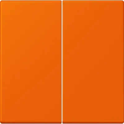 JUNG schakelwip 2-voudig Les Couleurs orange 224 (LC 995 224)