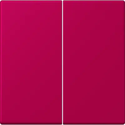 JUNG schakelwip 2-voudig Les Couleurs rouge rubia 230 (LC 995 230)