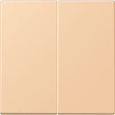 JUNG schakelwip 2-voudig Les Couleurs terre sienne claire 31 237 (LC 995 237)
