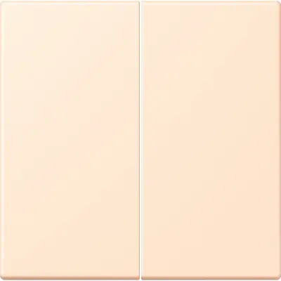 JUNG schakelwip 2-voudig Les Couleurs terre sienne pale 238 (LC 995 238)