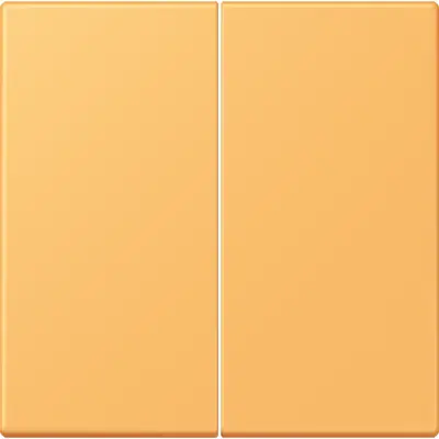 JUNG schakelwip 2-voudig Les Couleurs ocre jaune clair 254 (LC 995 254)