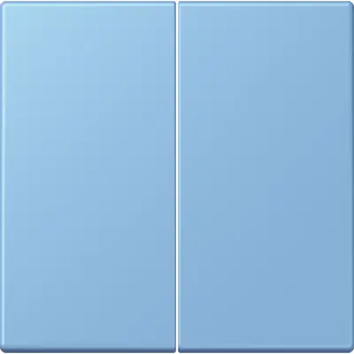 JUNG schakelwip 2-voudig Les Couleurs bleu ceruleen 59 256 (LC 995 256)