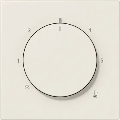 JUNG knop voor ruimtethermostaat LS990 creme (LS 1749 BF)