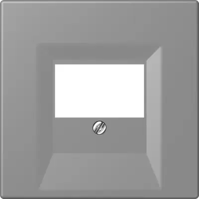 JUNG centraalplaat multimedia Les Couleurs gris 31 203 (LC 969 T 203)
