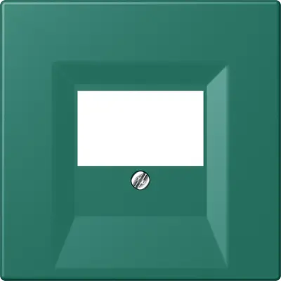 JUNG centraalplaat multimedia Les Couleurs vert anglais 216 (LC 969 T 216)