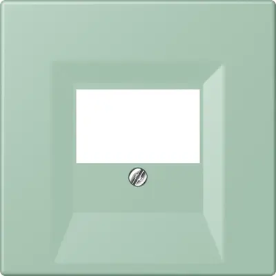 JUNG centraalplaat multimedia Les Couleurs vert anglais clair 217 (LC 969 T 217)