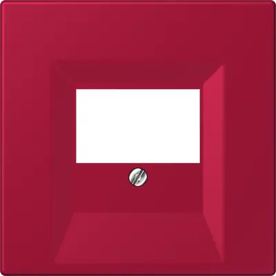 JUNG centraalplaat multimedia Les Couleurs rouge carmin 229 (LC 969 T 229)