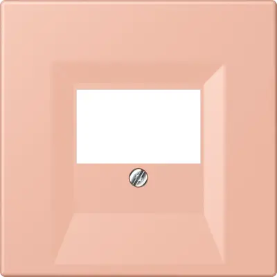 JUNG centraalplaat multimedia Les Couleurs rose clair 231 (LC 969 T 231)