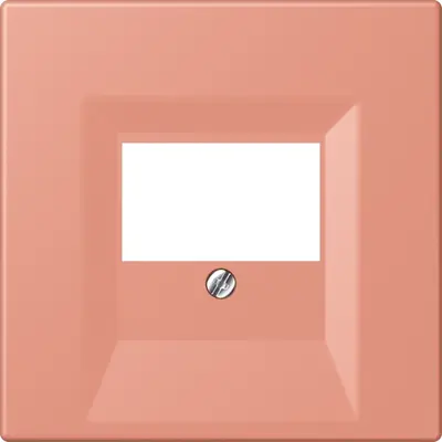 JUNG centraalplaat multimedia Les Couleurs l'ocre rouge moyen 233 (LC 969 T 233)