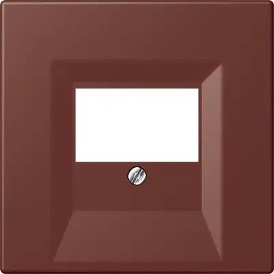 JUNG centraalplaat multimedia Les Couleurs terre sienne brulee 31 235 (LC 969 T 235)