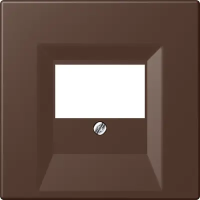 JUNG centraalplaat multimedia Les Couleurs terre d'ombre brulee 31 239 (LC 969 T 239)