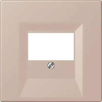 JUNG centraalplaat multimedia Les Couleurs ombre brulee claire 240 (LC 969 T 240)