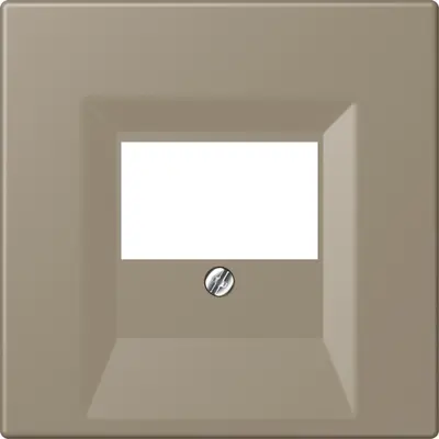 JUNG centraalplaat multimedia Les Couleurs ombre naturelle moyenne 242 (LC 969 T 242)